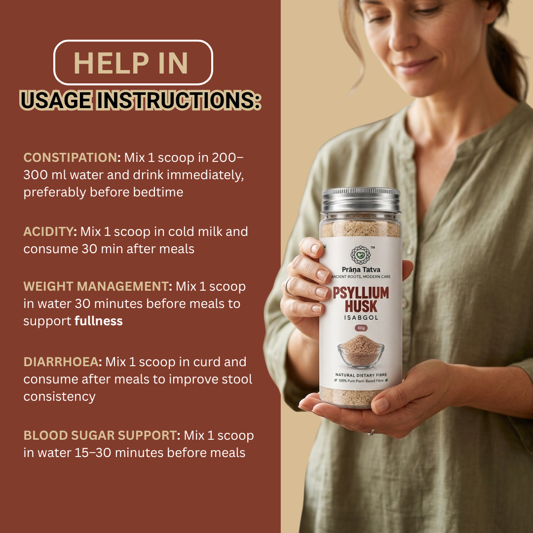 PSYLLIUM HUSK ISABGOL (80g)