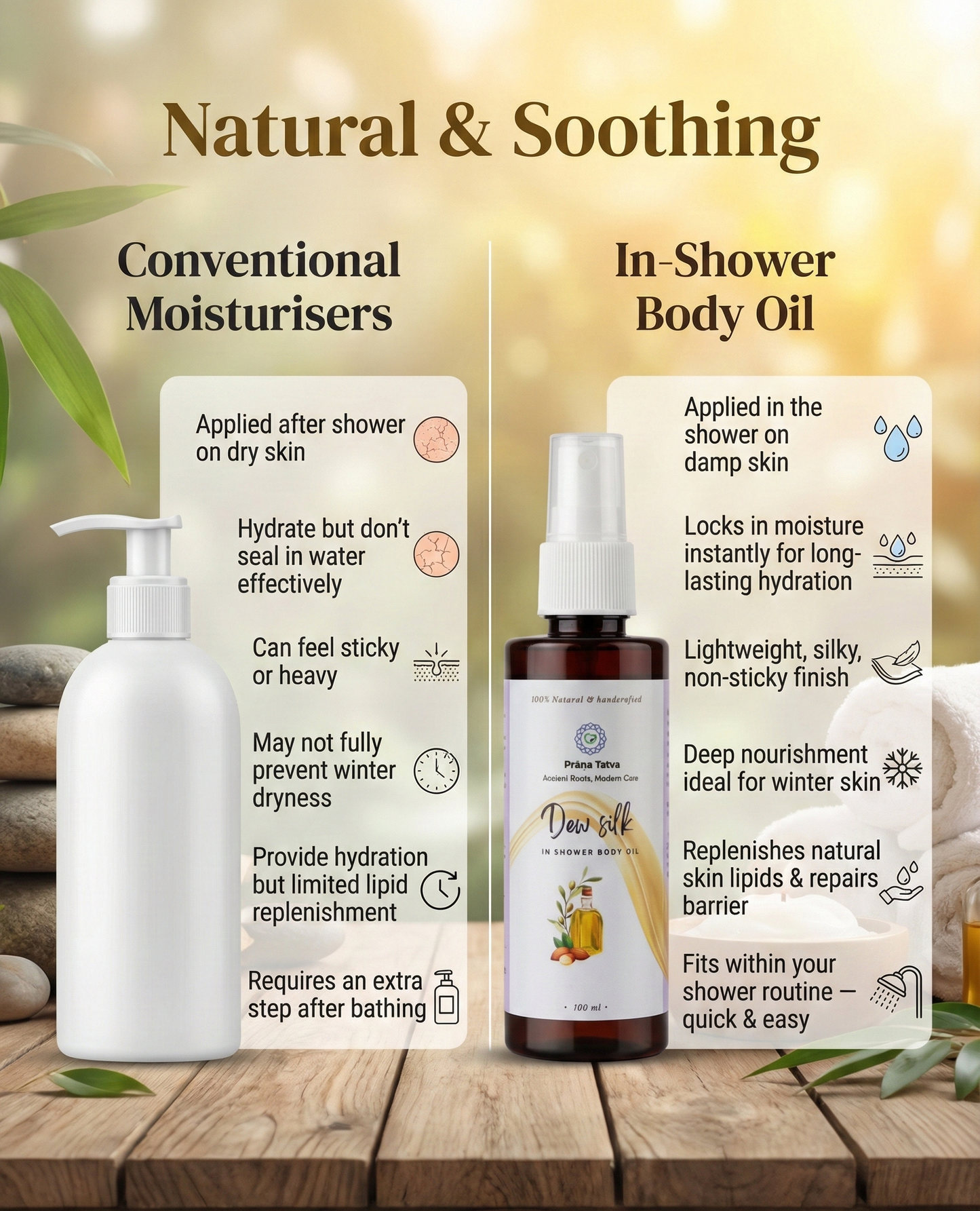 Dew Silk In-Shower Body Oil 100 ml